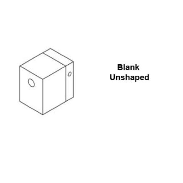 Welding Shoe Blank 60x70 for 1507-6007, Exon 3A