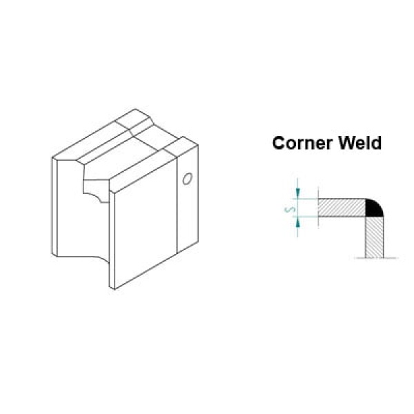 Welding Shoe Corner Weld 8-12mm for Mini
