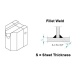 Welding Shoe Fillet Weld 8mm for Mini