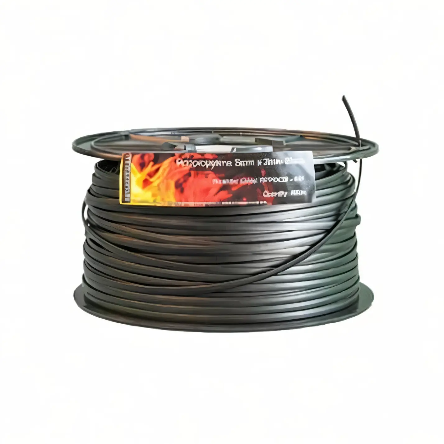 50-Pack Black PP Plastic Welding Rods (4mm Triangular) - For Repairing Polypropylene