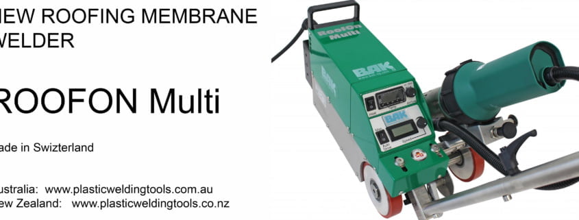 RoofOn Multi Membrane Welder AUS NZL feature